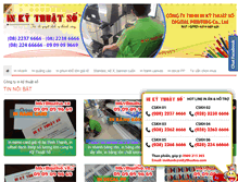 Tablet Screenshot of inkythuatso.vn